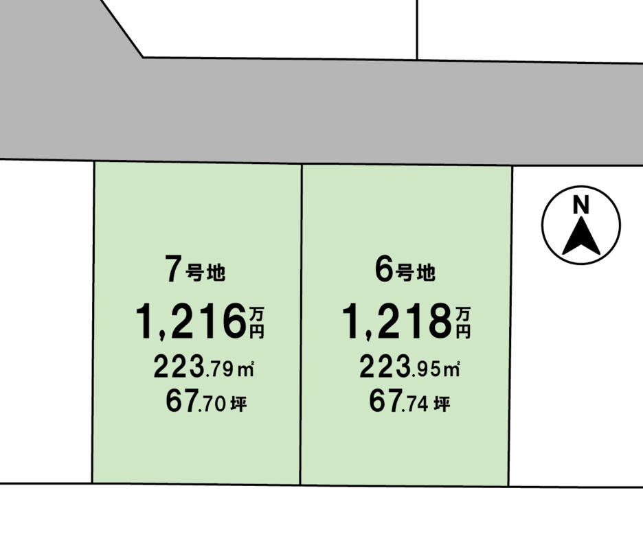 丹波篠山市杉分譲地